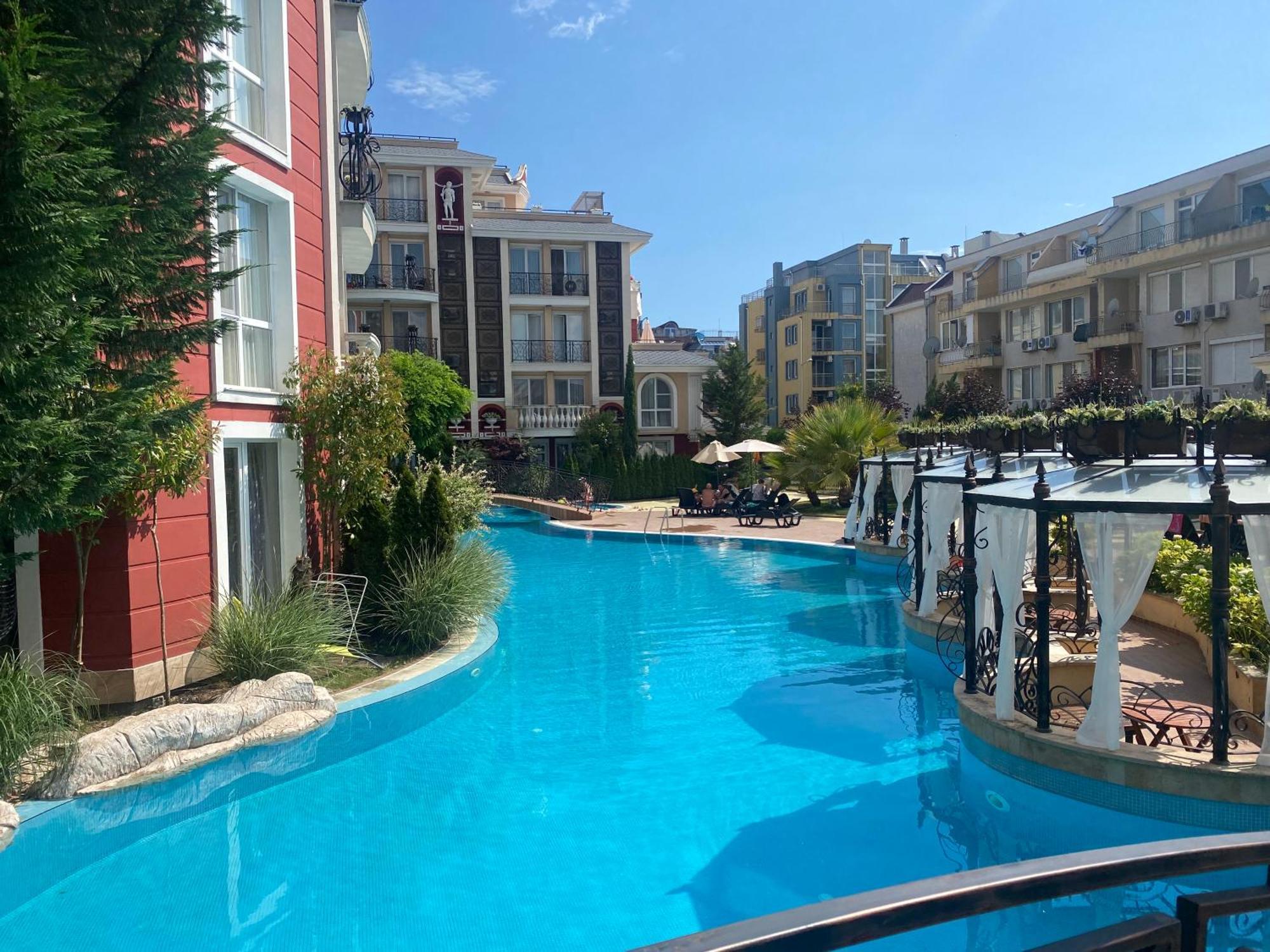 Messembria B504 Studio Sunny Beach Buitenkant foto